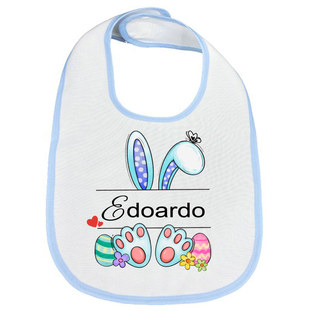 Bavaglino Personalizzato per Bambini – Modello Edoardo