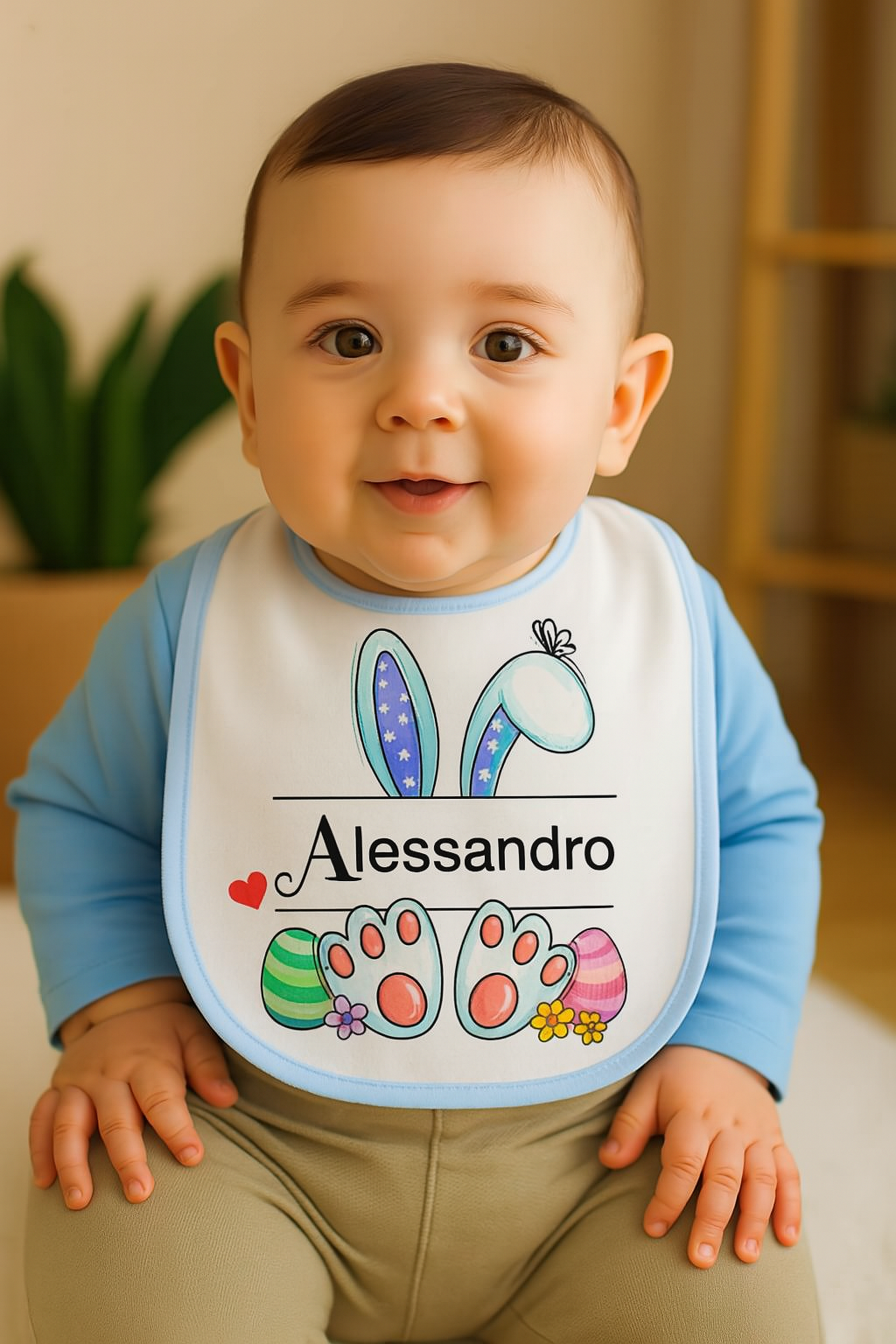 Bavaglino Alessandro per Bambini - Modello Alessandro