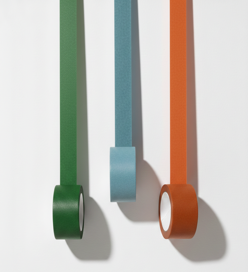 60 rolls of 15mm colored washi tape