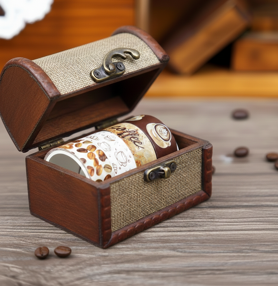 Set Washi Tape Tema Caffè